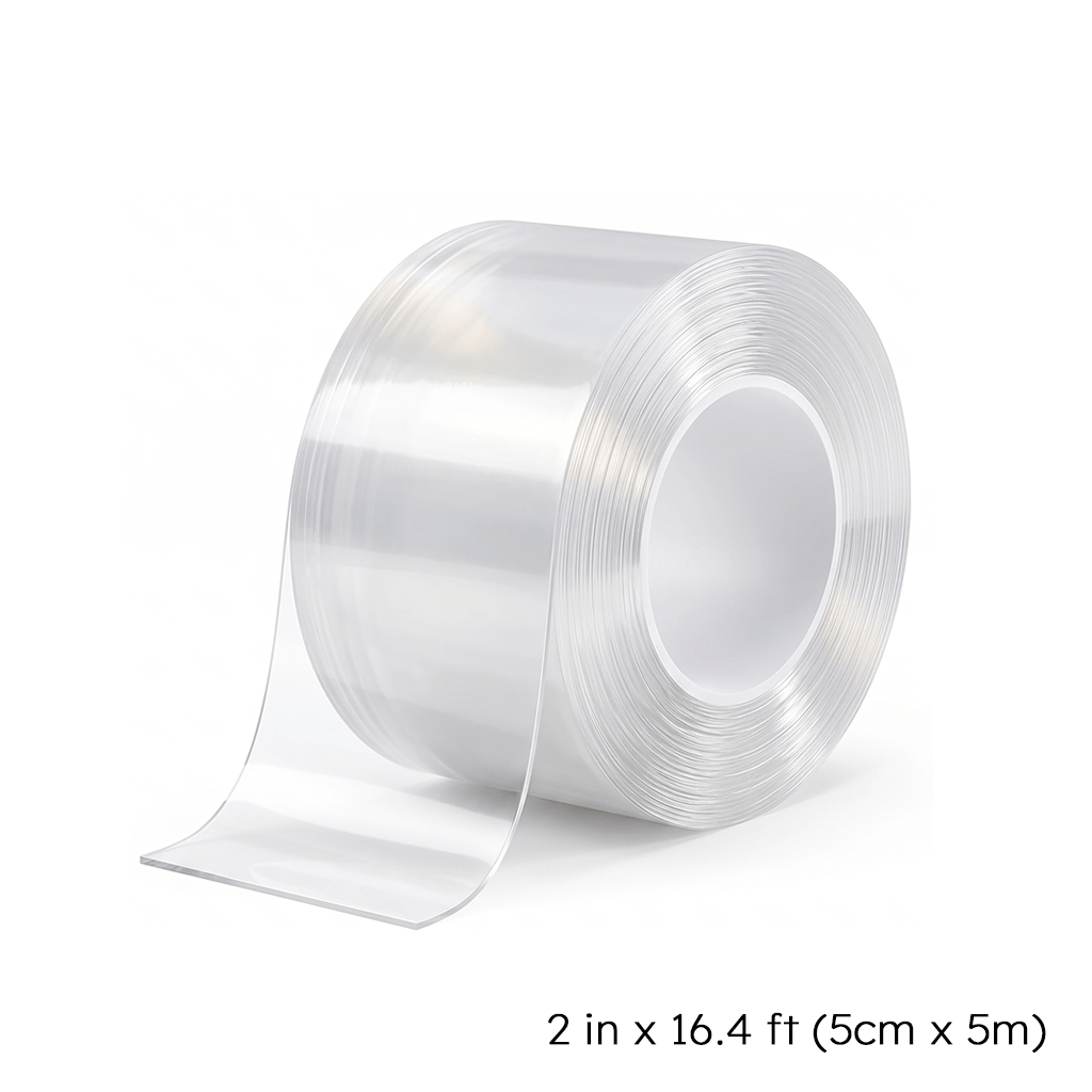 💨 Draft Stopper Clear Seal Tape – Keep Cold Air Out & Lower Energy Bills 🥶💡