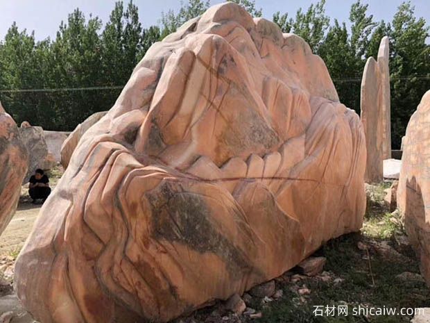 南阳南召晚霞红景观石知识和景观欣赏(图2)